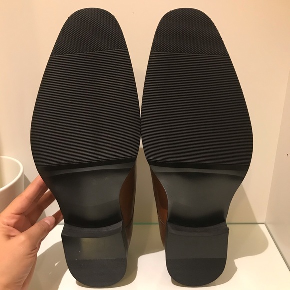 Steve Madden Jonah Cognac Leather Oxford (Men’s) - Picture 5 of 8